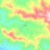 Espalá topographic map, elevation, terrain