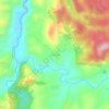 Alihocalar topographic map, elevation, terrain