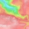 Le Mazes topographic map, elevation, terrain