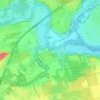 Blair topographic map, elevation, terrain