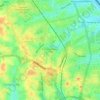 Kampung Kebun Teh topographic map, elevation, terrain