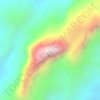 Mount Saint Paul topographic map, elevation, terrain