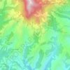 Polesio topographic map, elevation, terrain
