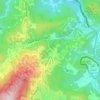 Appalachian Ski Mountain Dam topographic map, elevation, terrain