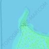 Ponta do Paraguaio topographic map, elevation, terrain