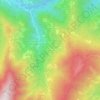 Chiot Martin topographic map, elevation, terrain