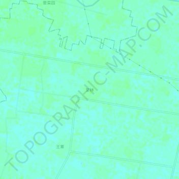 Tanglin topographic map, elevation, terrain