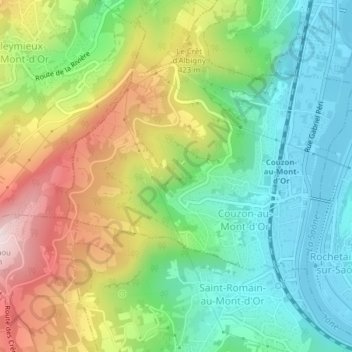 Les Torelles topographic map, elevation, terrain