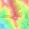 Cap de Calbar topographic map, elevation, terrain