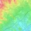 les Casetes del Pujol topographic map, elevation, terrain