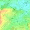 Treupe topographic map, elevation, terrain