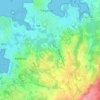 Kerianegan Vraz topographic map, elevation, terrain
