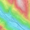Bidesco topographic map, elevation, terrain