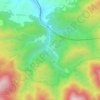 Nunisi topographic map, elevation, terrain