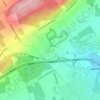 Magnetic Hill topographic map, elevation, terrain