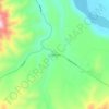 Canelillo Bajo topographic map, elevation, terrain