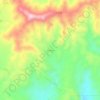 El Chive topographic map, elevation, terrain