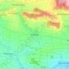 Amelsen topographic map, elevation, terrain