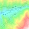 Cumbilla topographic map, elevation, terrain