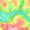 Sachsenvorwerk topographic map, elevation, terrain