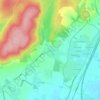 Radon topographic map, elevation, terrain