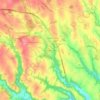 Castel de Ceveri topographic map, elevation, terrain