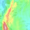 Esternande topographic map, elevation, terrain