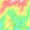 Gosende topographic map, elevation, terrain