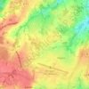Le Rhu topographic map, elevation, terrain
