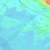 Les Mortiers de l'Angle topographic map, elevation, terrain