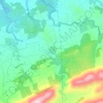 Portitxol topographic map, elevation, terrain
