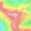 Grand Pinier ou Pic Brun topographic map, elevation, terrain