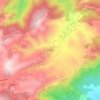 El Boixar topographic map, elevation, terrain