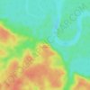 Taruma topographic map, elevation, terrain