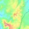 K'inito topographic map, elevation, terrain
