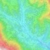 Felisa topographic map, elevation, terrain