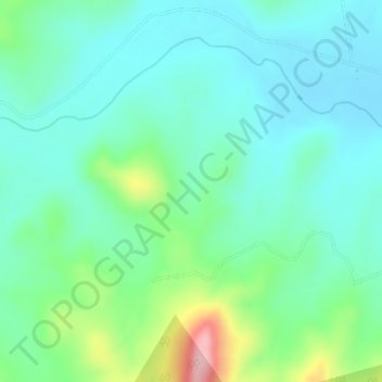 Buaraba topographic map, elevation, terrain