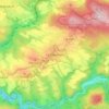 Lichtenhain topographic map, elevation, terrain