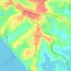 Melvettoor topographic map, elevation, terrain
