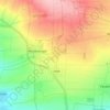Kirchengel topographic map, elevation, terrain