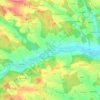 Dietelskirchen topographic map, elevation, terrain