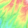Ojo De Agua topographic map, elevation, terrain