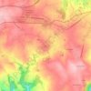 Ceignac topographic map, elevation, terrain