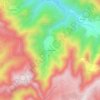 Covas do Monte topographic map, elevation, terrain