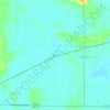 Eames topographic map, elevation, terrain