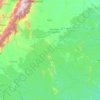 Guaviare topographic map, elevation, terrain