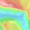 Prijevor topographic map, elevation, terrain