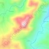 Cerro El Gallo topographic map, elevation, terrain