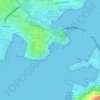 Punta do Carballo topographic map, elevation, terrain