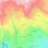 La Asunción topographic map, elevation, terrain